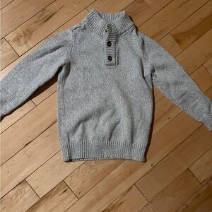 Handsome Boys Size 6/6A gay Button  Down Sweater